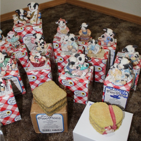 Mary Moo Moos Lot Of 33 -Random Assortment, Wedding Moo Set & Mary Moo Moo Frame - Picture 4 of 14